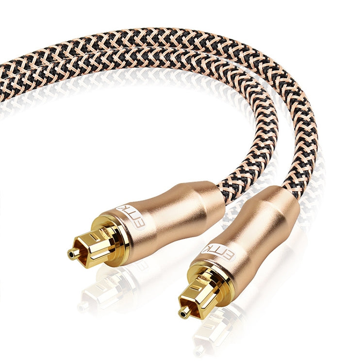 EMK Gold-plated TV Digital Audio Optical Fiber Connecting Cable, 0.5m, 1m, 1.5m, 2m, 3m, 5m, 8m, 10m, 15m, 20m, 25m, 30m