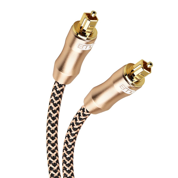 EMK Gold-plated TV Digital Audio Optical Fiber Connecting Cable, 0.5m, 1m, 1.5m, 2m, 3m, 5m, 8m, 10m, 15m, 20m, 25m, 30m