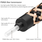 EMK Gold-plated TV Digital Audio Optical Fiber Connecting Cable, 0.5m, 1m, 1.5m, 2m, 3m, 5m, 8m, 10m, 15m, 20m, 25m, 30m