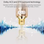 EMK Gold-plated TV Digital Audio Optical Fiber Connecting Cable, 0.5m, 1m, 1.5m, 2m, 3m, 5m, 8m, 10m, 15m, 20m, 25m, 30m