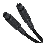 EMK Square Port to Square Port Digital Audio Speaker Optical Fiber Connecting Cable, 1m, 1.5m, 2m, 3m, 5m, 8m, 10m, 15m, 20m, 25m, 30m
