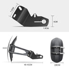 Motorcycle Stainless Steel Modified Rear Wheel Fender Dustproof Splash Flaps Mudguards Fender Guard, A Style Foot, B Style Foot, C Style Foot, D Style Foot, E Style Foot