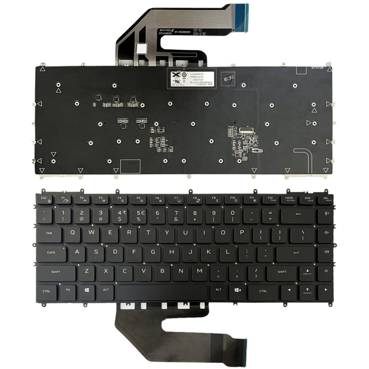 US Version Backlight Laptop Keyboard, For Dell Alienware x15 R2 / R1