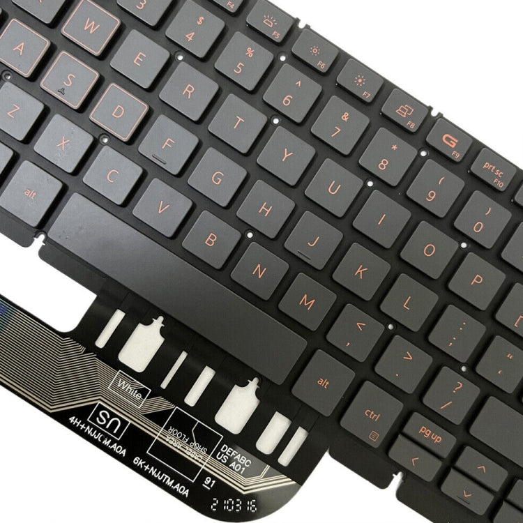 Spanish Version Backlight Laptop Keyboard, For Dell Latitude 7400 3400 5400 7410 5401