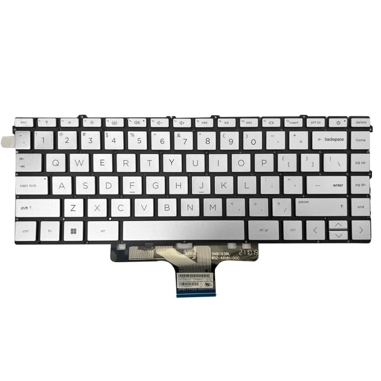 US Version Laptop Backlight Keyboard, For HP Pavilion X360 14-DW, For HP 15m-DR / 15m-DS, For HP 14M-BA 14-BS, For HP 15-BS / 15-CC, For HP 15-AB / 15-AK, For HP M6-W, For HP X360 13-4000