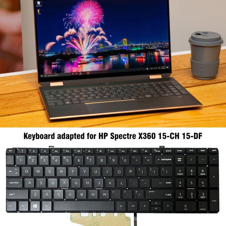 US Version Laptop Backlight Keyboard, For HP Spectre X360 15-CH, For HP 15-DA / 15-DB, For HP Probook 450, For HP Elitebook Folio 1040 G3, For HP 15-CC / 15-CD / 15-CK, For HP 15-P000 / 17-F000, For HP Elitebook 1020 G1, For HP Probook 470 G3          ...