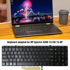 US Version Laptop Backlight Keyboard, For HP Spectre X360 15-CH, For HP 15-DA / 15-DB, For HP Probook 450, For HP Elitebook Folio 1040 G3, For HP 15-CC / 15-CD / 15-CK, For HP 15-P000 / 17-F000, For HP Elitebook 1020 G1, For HP Probook 470 G3          ...