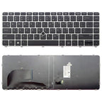 Fingerless US Version Laptop Backlight Keyboard, For HP EliteBook 840 G3