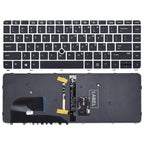 Laptop Backlight Keyboard, For HP EliteBook 840 G3