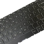 Crystal Cap US Version Laptop Backlight Keyboard, For HP Pavilion Gaming 15-DK