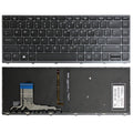 Grey Frame US Version Laptop Backlight Keyboard, For HP Zbook Studio G3