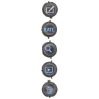 Menu Button Cap, For Canon EOS 5D Mark III