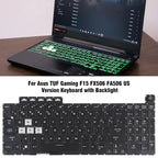 US Version Backlight Laptop Keyboard, For Asus TUF Gaming F15 FX506 FA506