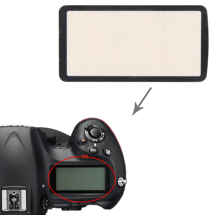 Top Cover Shoulder LCD Outer Lens, For Nikon D5, For Nikon D7200, For Nikon D7100, For Nikon D600, For Nikon D800, For Nikon D7000, For Nikon D90, For Nikon D300, For Nikon D80, For Nikon D200