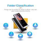 JNN M13 1.8 Inch LCD Screen Touch HiFi MP3 Player, 4GB, 8GB, 16GB, 32GB, 64GB