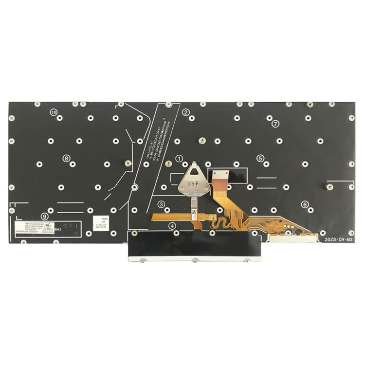US Version Backlight Laptop Keyboard, For Lenovo ThinkPad X1 Nano