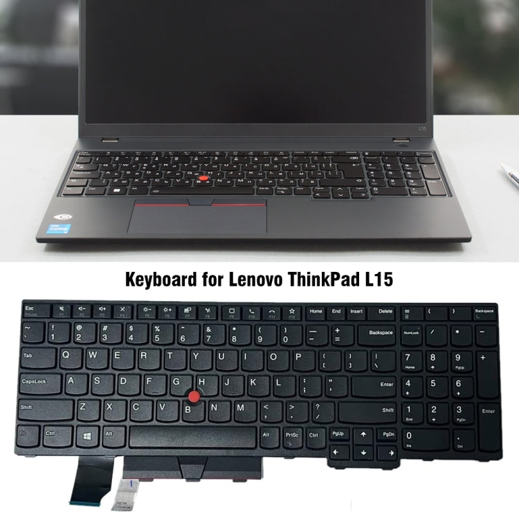 US Version Laptop Keyboard, For Lenovo ThinkPad L15 20U3 20U4 20U7 20U8, For Lenovo IdeaPad 710S-13IKB 710S-13ISK, For Lenovo IBM ThinkPad E570 E575, For Lenovo ThinkPad P50 P51 P70 P71, For Lenovo Yoga 500-15IBD, For Lenovo T480S E480 E485 L480 T490  ...