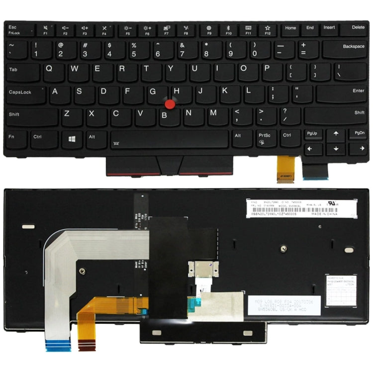 US Version Laptop Keyboard, For Lenovo ThinkPad L15 20U3 20U4 20U7 20U8, For Lenovo IdeaPad 710S-13IKB 710S-13ISK, For Lenovo IBM ThinkPad E570 E575, For Lenovo ThinkPad P50 P51 P70 P71, For Lenovo Yoga 500-15IBD, For Lenovo T480S E480 E485 L480 T490  ...