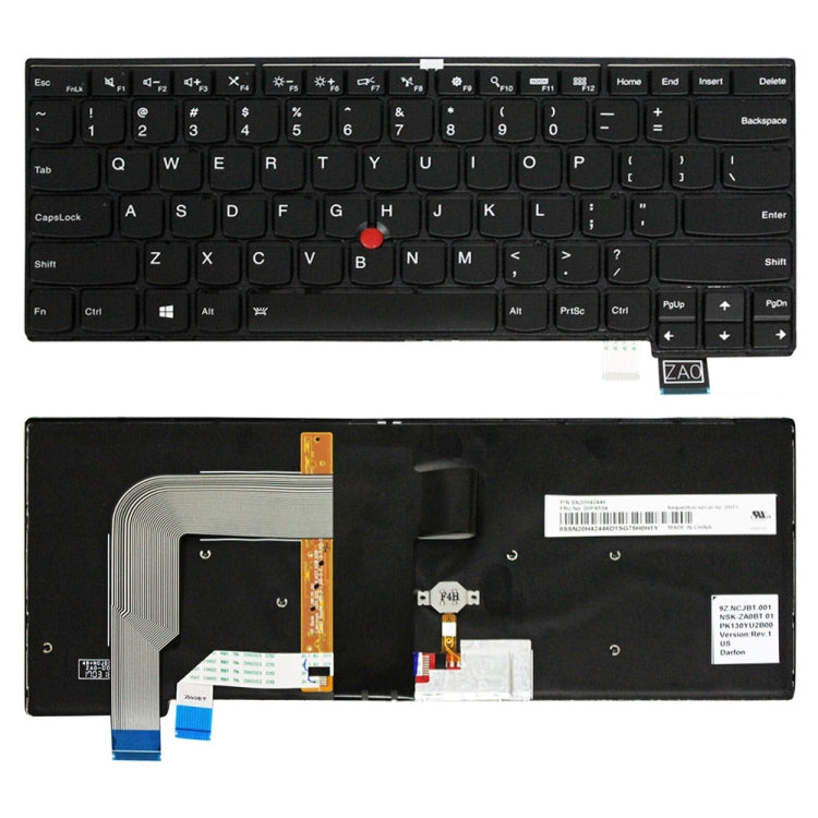 US Version Laptop Keyboard, For Lenovo ThinkPad L15 20U3 20U4 20U7 20U8, For Lenovo IdeaPad 710S-13IKB 710S-13ISK, For Lenovo IBM ThinkPad E570 E575, For Lenovo ThinkPad P50 P51 P70 P71, For Lenovo Yoga 500-15IBD, For Lenovo T480S E480 E485 L480 T490  ...