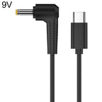 4.8 x 1.7mm DC Power to Type-C Adapter Cable, 9V, 12V, 15V, 20V