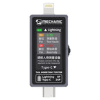 Mechanic T-824 Type-C to Lightning High Precision Digital Display Tail Insertion Tester, Mechanic T-824