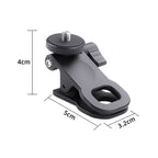 Car Sun Visor Bracket, Type A Action Camera Mount, Type B Action Camera Mount, Type A Phone Clamp Mount, Type B Phone Clamp Mount