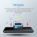 M15 Multi-function Smart Voice Recorder MP3 Hifi Sound Music Player Walkman, Bluetooth Version, 4GB, 8GB, 16GB, 32GB