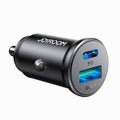 JOYROOM JR-CCN05 30W PD+QC3.0 Mini Metal Car Charger, JR-CCN05