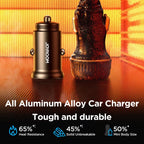 JOYROOM JR-CCN05 30W PD+QC3.0 Mini Metal Car Charger, JR-CCN05