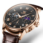OLEVS 2893 Men Multifunctional Business Quartz Watch