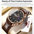 OLEVS 2893 Men Multifunctional Business Quartz Watch
