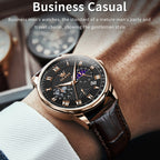 OLEVS 2893 Men Multifunctional Business Quartz Watch
