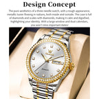 OLEVS 7003 Men Multifunctional Waterproof Mechanical Watch, 7003 Men