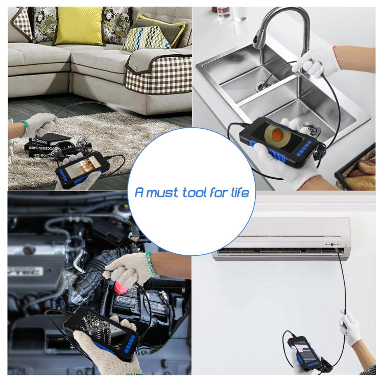 P40 5.5mm HD Blue Waterproof Portable Integrated Hand-held Vertical Screen Industry Endoscope, 2m, 5m, 10m