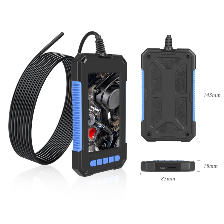 P40 5.5mm HD Blue Waterproof Portable Integrated Hand-held Vertical Screen Industry Endoscope, 2m, 5m, 10m