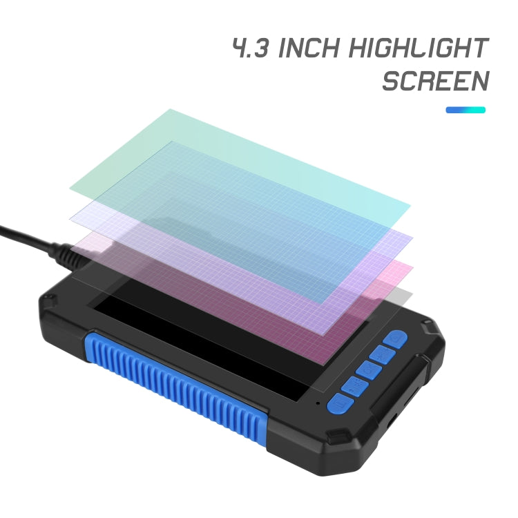 P40 5.5mm HD Blue Waterproof Portable Integrated Hand-held Vertical Screen Industry Endoscope, 2m, 5m, 10m