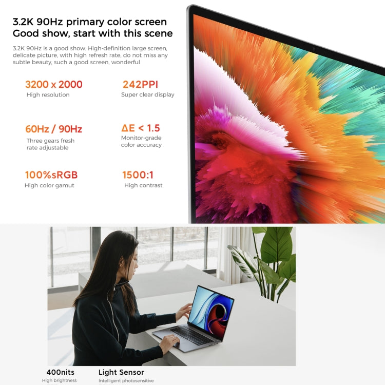 Xiaomi RedmiBook Pro 15 Laptop 2022 15.6 inch, Windows 11 Home Chinese Version, AMD Ryzen 7 6800H Octa Core, R7-6800H