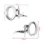 1 Pair For Dodge Nitro 2007-2011 Car Door Inside Handle 68004828AA+68004829AA, A7861