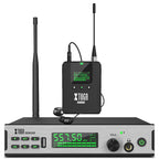 XTUGA SEM100 Professional Wireless In Ear Monitor System, 1 BodyPacks, 2 BodyPacks