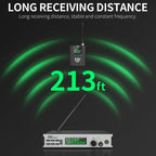 XTUGA SEM100 Professional Wireless In Ear Monitor System, 1 BodyPacks, 2 BodyPacks