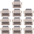 10 PCS Charging Port Connector, For Samsung Galaxy Tab S8 Ultra SM-X900, For Samsung Galaxy Tab S8+ SM-X800/X806, For Samsung Galaxy Tab S8 SM-X700/X706, For Samsung Galaxy Tab A8 10.5 2021, For Samsung Galaxy Tab S7 FE SM-T730                         ...