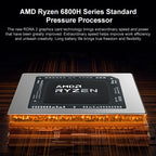 Xiaomi Book Pro 14 inch Laptop, Windows 11 Home Chinese Version, AMD Ryzen 7 6800H Octa Core, R7-6800H