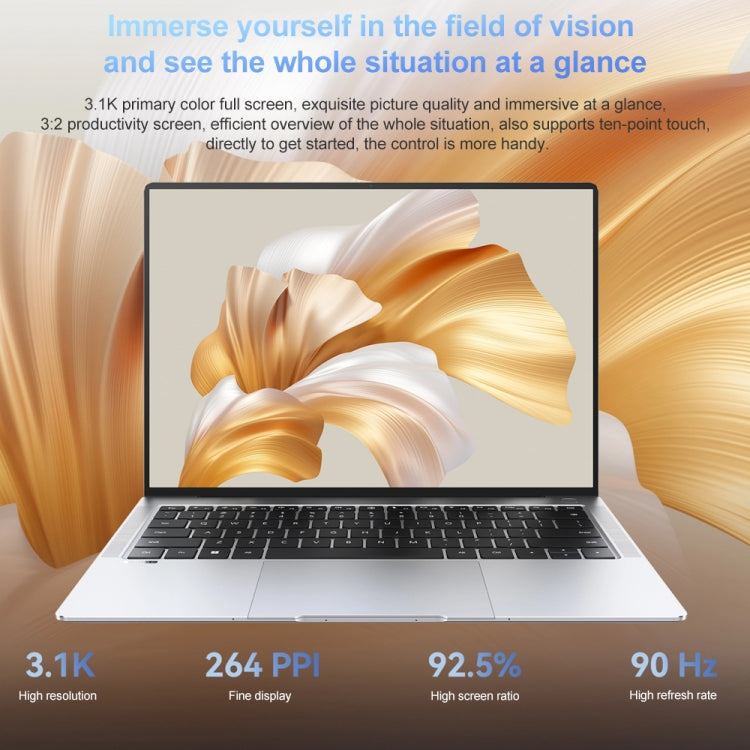 HUAWEI MateBook X Pro Laptop, 14.2 inch Touch Screen Windows 11 Home Chinese Version, Intel 12th Gen Core i5-1240P Integrated Graphics, MateBook X Pro