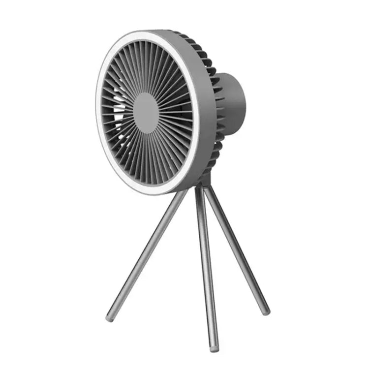 DQ212 10000mAh Outdoor Portable Camping Fan Tent Hanging Vertical Light, DQ212 (Black Grey), DQ212 (White)