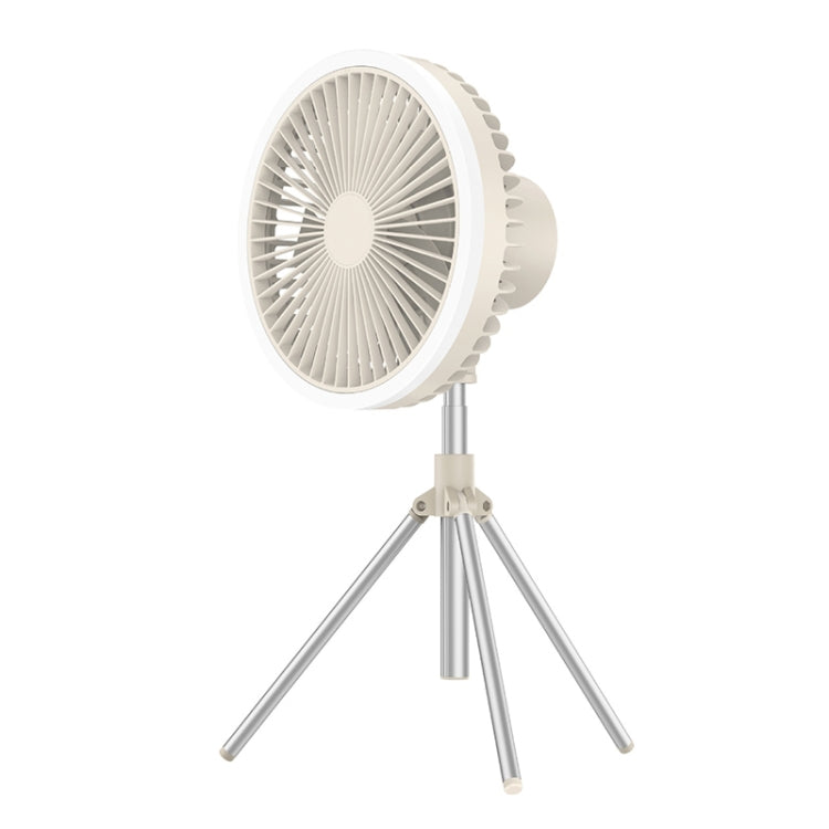 DQ216 10000mAh Outdoor Portable Liftable Swivel Head Camping Fan Tent Hanging Vertical Colorful Light with Remote Control, DQ216 (Avocado Green), DQ216 (Black), DQ216 (Khaki)