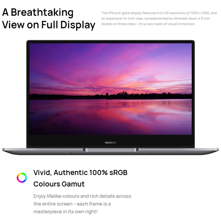 HUAWEI MateBook B3-430 Laptop, 14 inch Windows 11 Home Chinese Version, Intel 12th Gen Core i7-1260P Integrated Graphics, i7-1260P 16GB+512GB