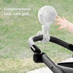 T8 2000mAh Flexible Octopus Tripod Rotatable Portable Fan