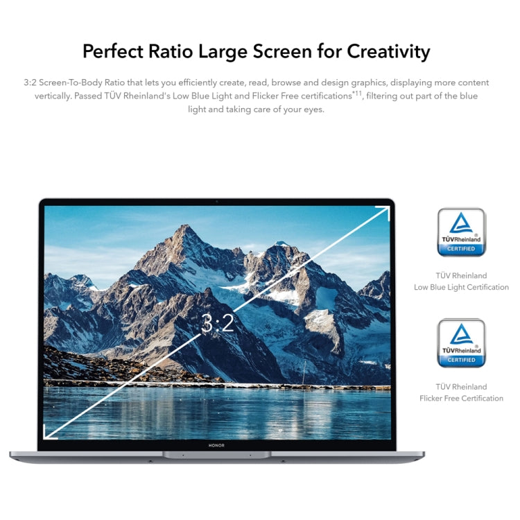 HONOR MagicBook 14 2022 Laptop, 14 inch Windows 11 Home Chinese Version, Intel 12th Gen Core i5-12500H MX550 Discrete Graphics, MX550