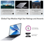 HONOR MagicBook 14 2022 Laptop, 14 inch Windows 11 Home Chinese Version, Intel 12th Gen Core i5-12500H MX550 Discrete Graphics, MX550