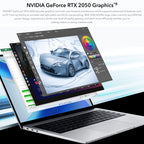 HONOR MagicBook 14 2022 Laptop, 14 inch Windows 11 Home Chinese Version, Intel 12th Gen Core i5-12500H RTX2050 Discrete Graphics, RTX2050